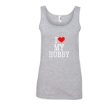 I (heart) my hubby Ringspun Tank