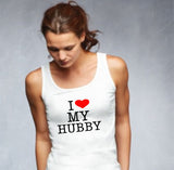I (heart) my hubby Ringspun Tank